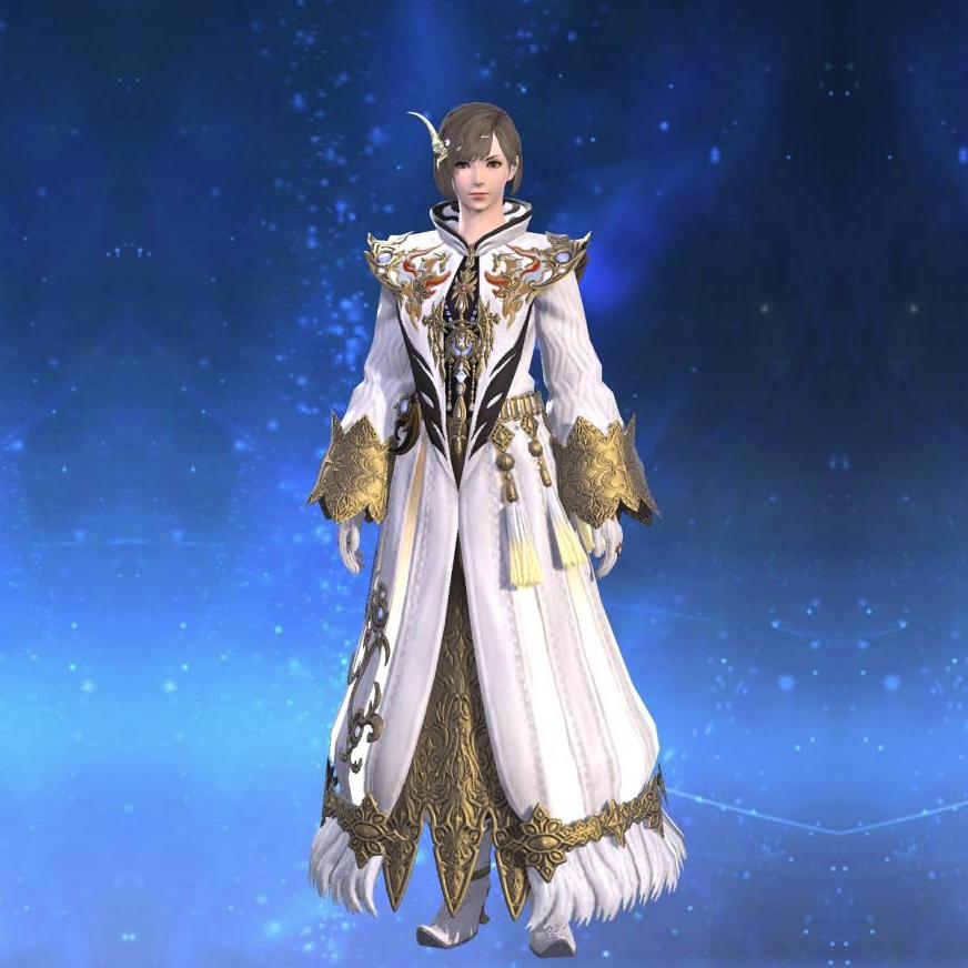 Elemental Coat of Healing +2's gearset image female.