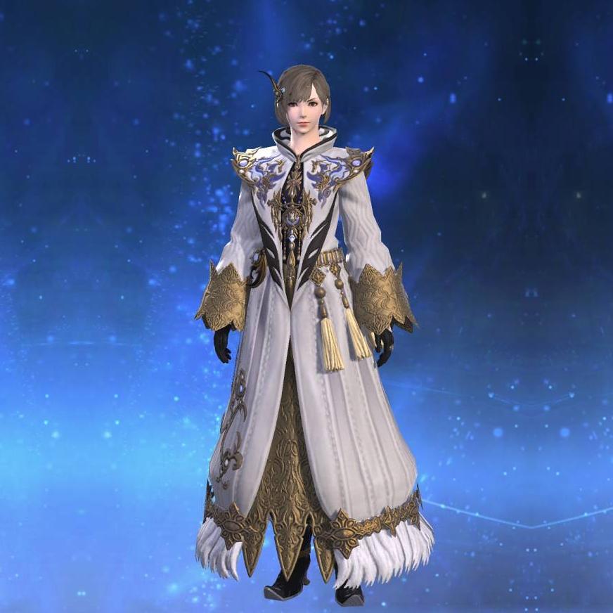 Elemental Coat of Healing's gearset image female.