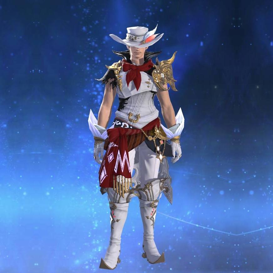 Elemental Jacket of Aiming +1's gearset image male.