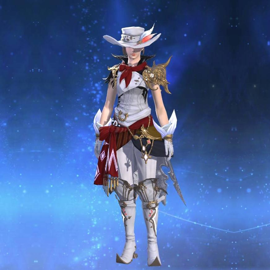 Elemental Jacket of Aiming +2's gearset image female.