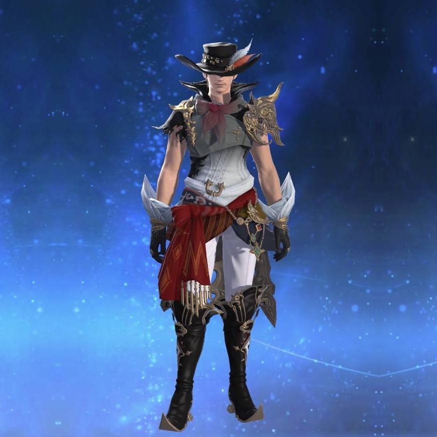Elemental Jacket of Aiming's gearset image male.