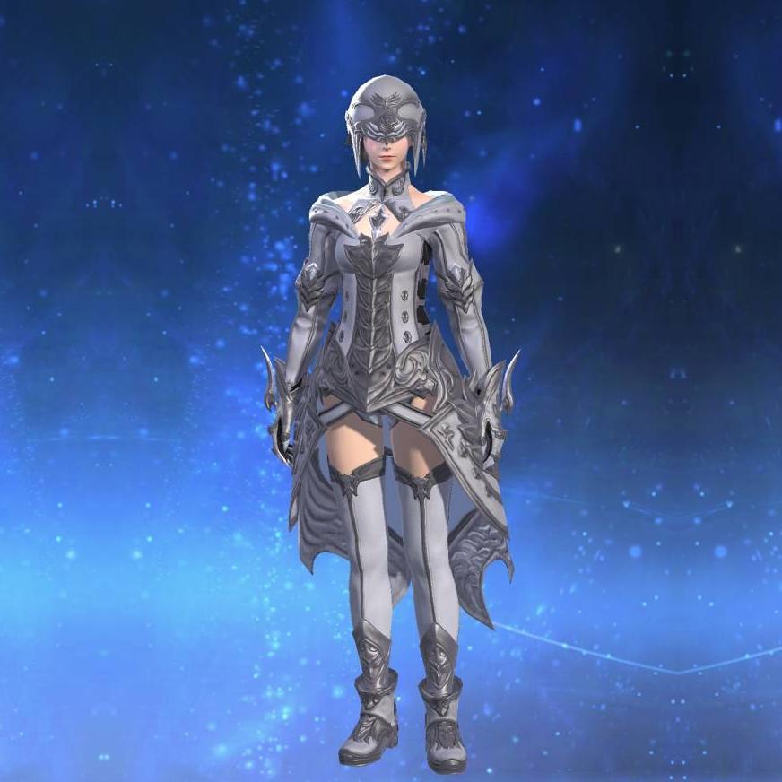 Omicron Coat of Healing's gearset image female.