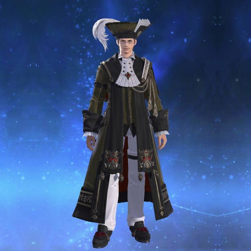 Anemos Orator's Coat's gearset image male.