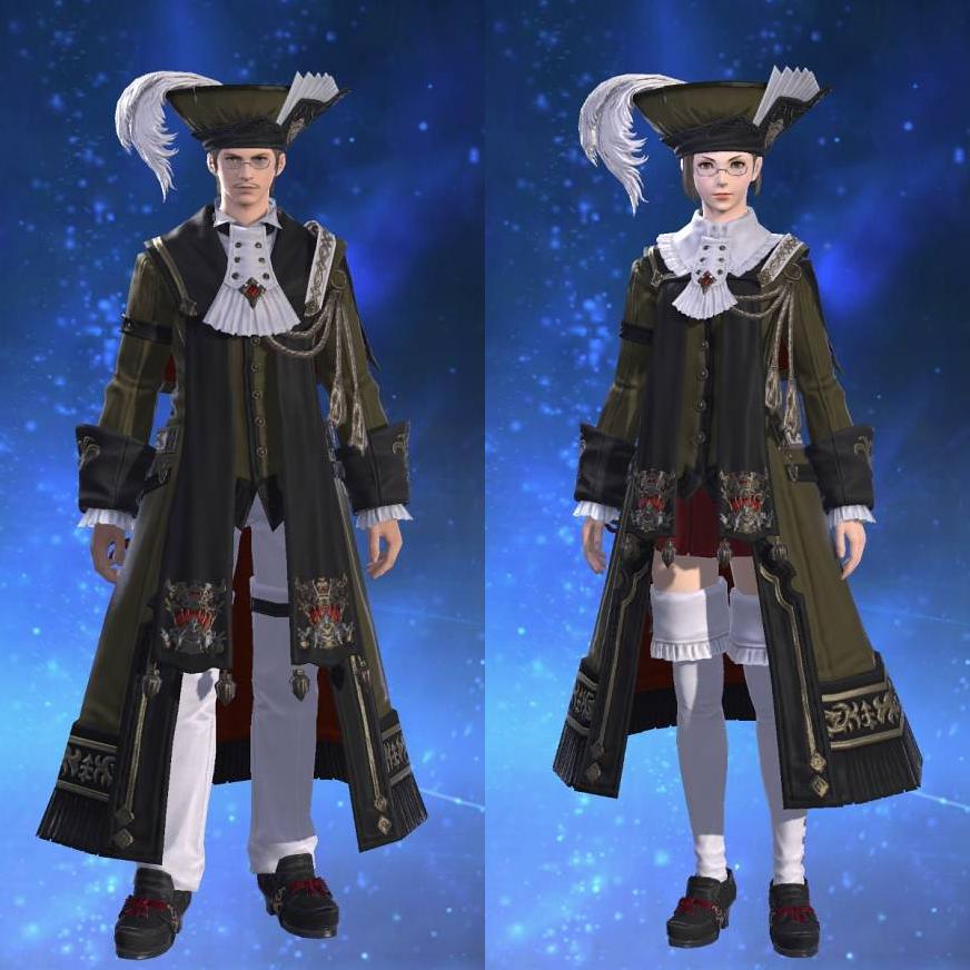 Anemos Orator's Coat's gearset image.