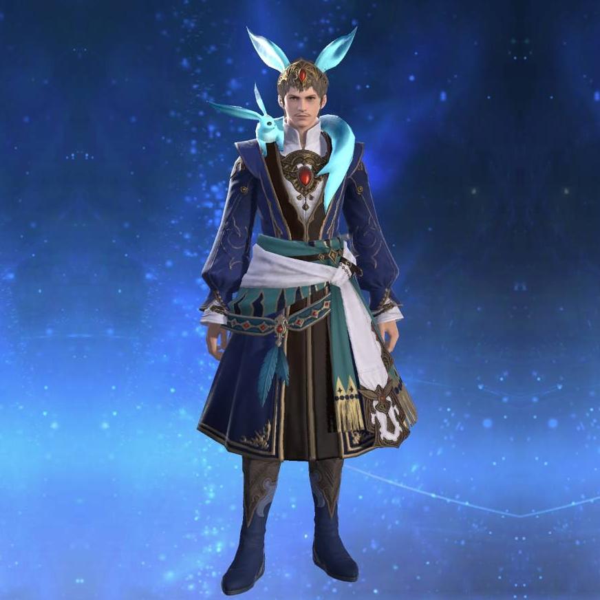 カーバンクル・エメラルドアタイア's gearset image male.