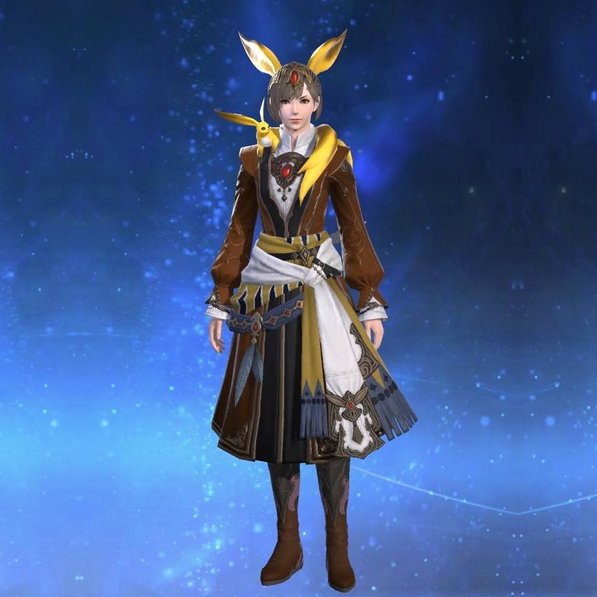 カーバンクル・トパーズアタイア's gearset image female.