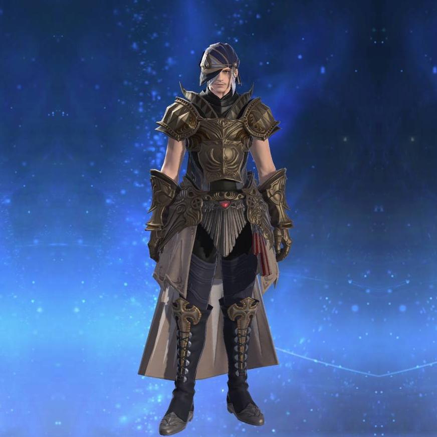 Carborundum Armor of Striking's gearset image male.
