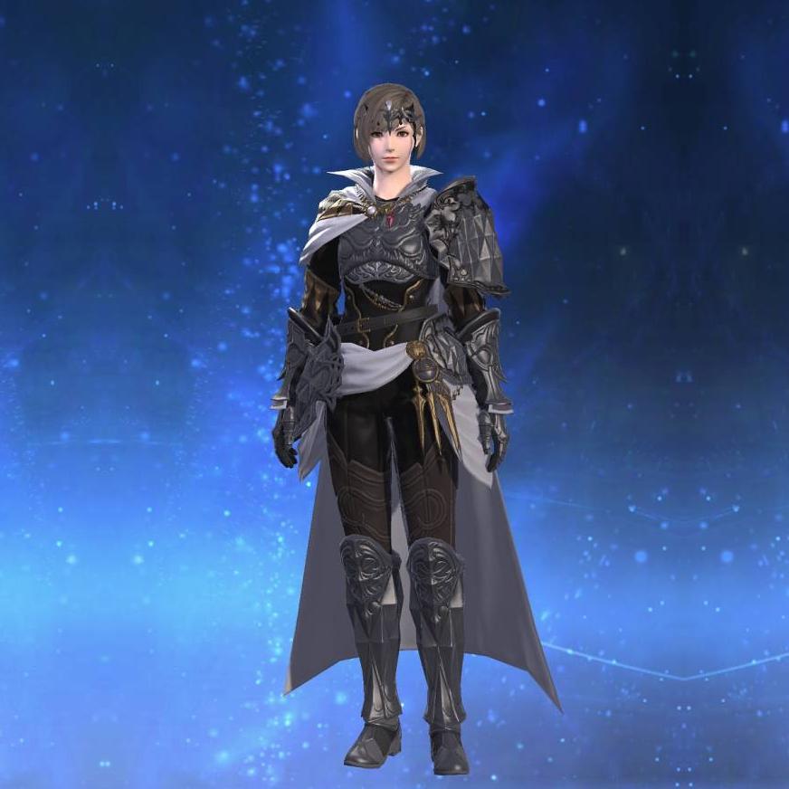 Carborundum Armor of Fending's gearset image female.
