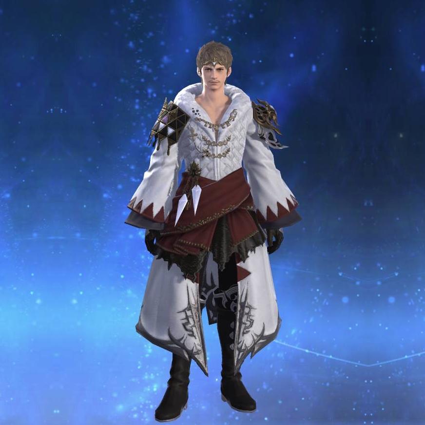 Carborundum Robe of Healing's gearset image male.