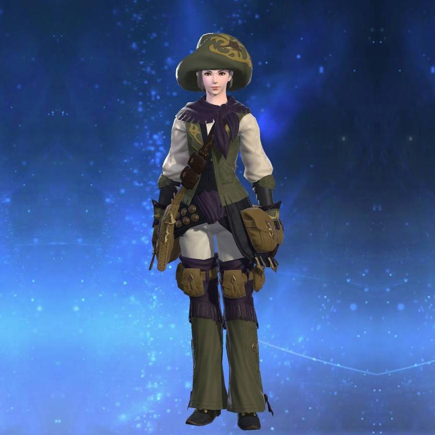 Gaganaskin Vest's gearset image female.