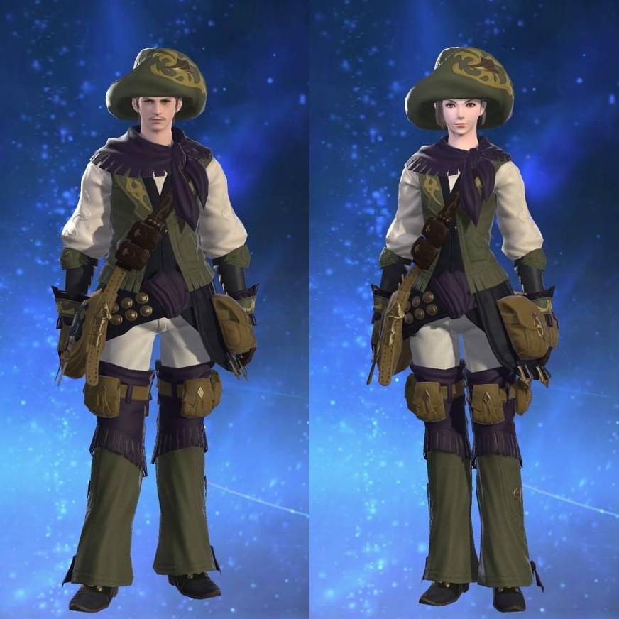 ガガナベスト's gearset image.