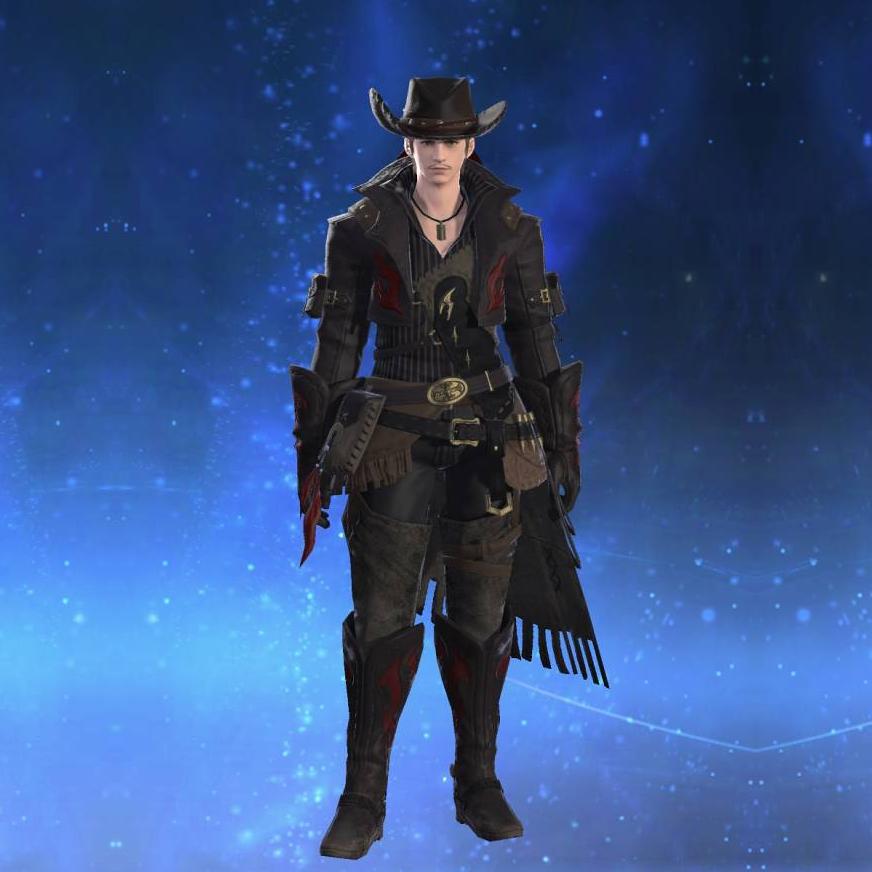 ガガナレンジャーアタイア's gearset image male.