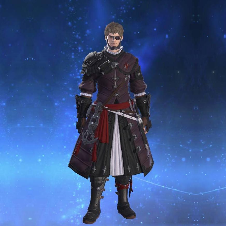 Gazelleskin Coat of Fending's gearset image male.