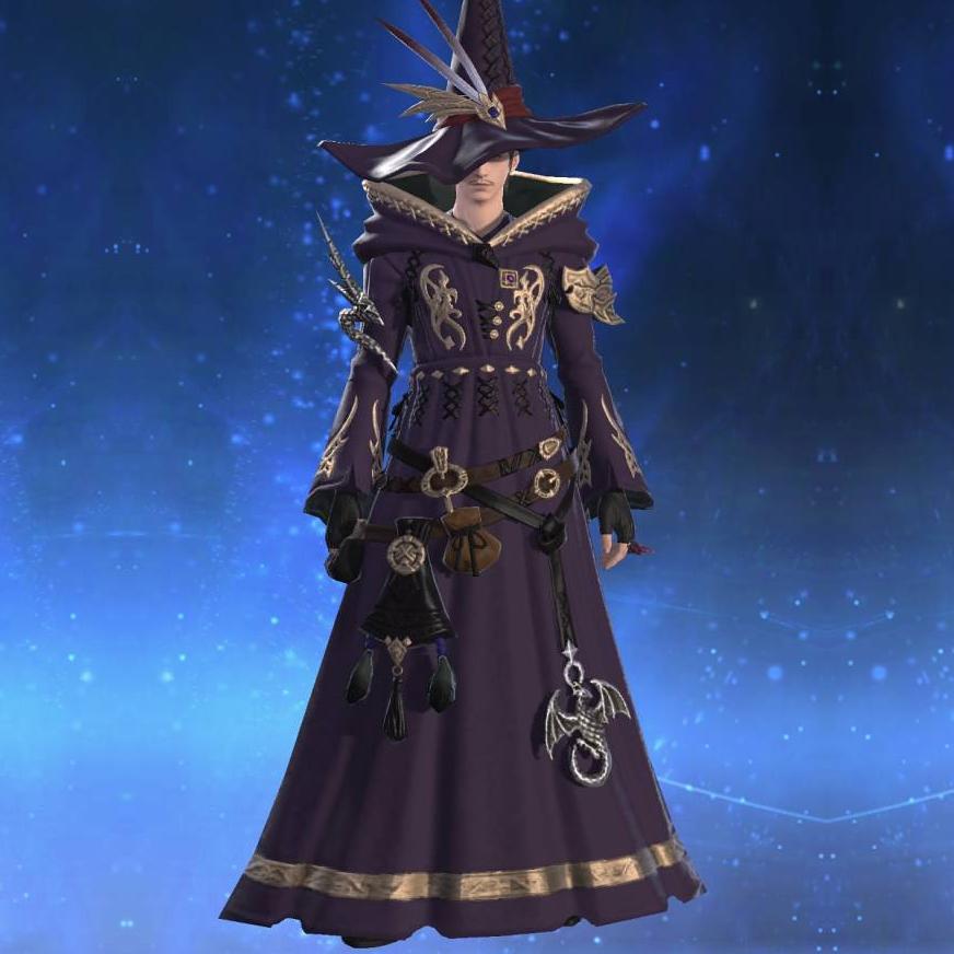 クズクロス・キャスターアタイア's gearset image male.