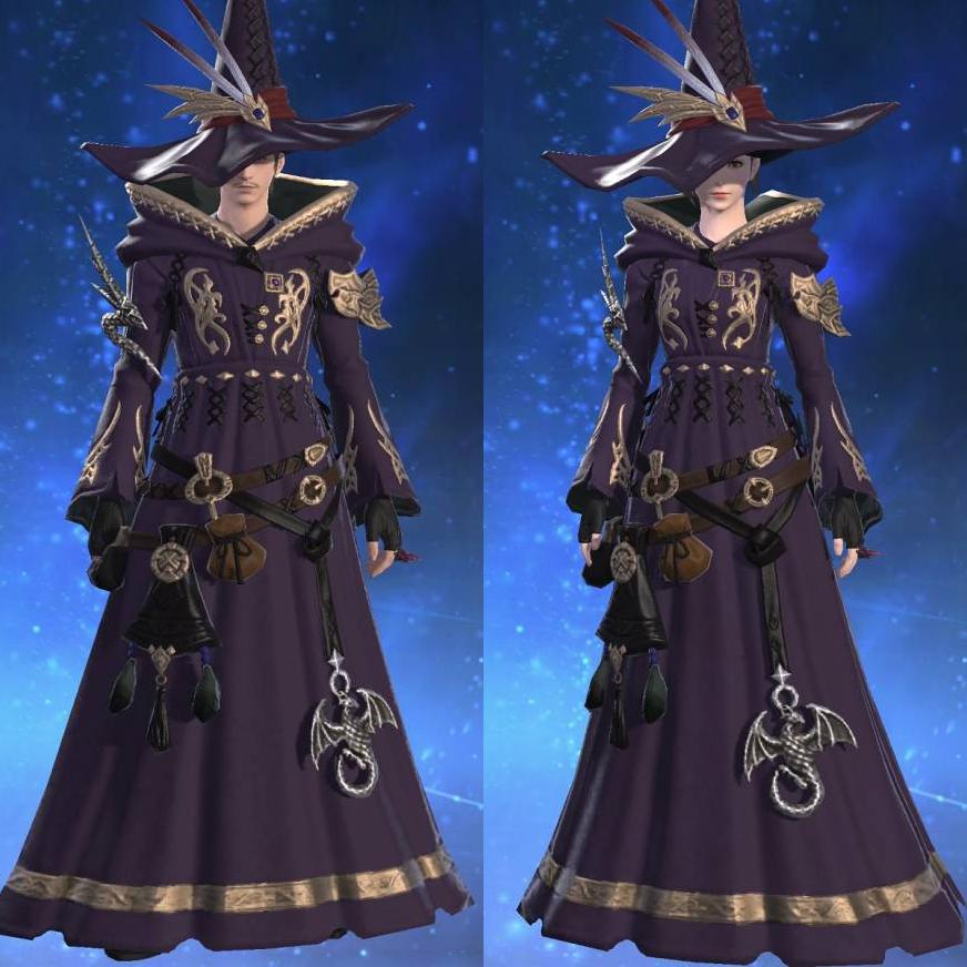 クズクロス・キャスターアタイア's gearset image.