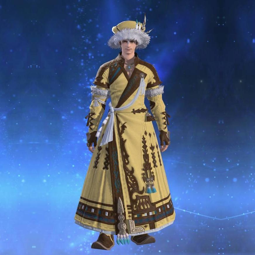Kudzu Coat of Gathering's gearset image male.