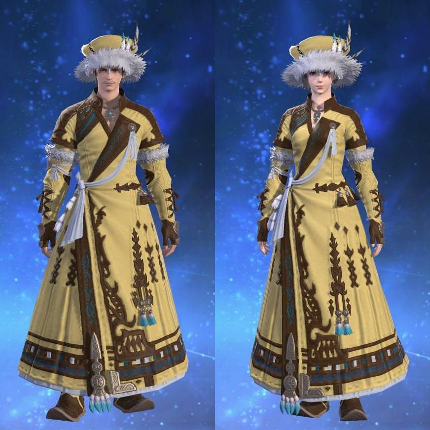 クズクロス・ギャザラーアタイア's gearset image.