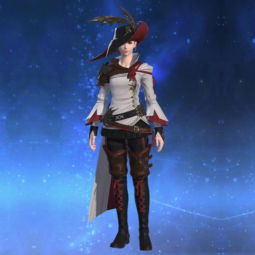 クズクロス・スカウトアタイア's gearset image female.