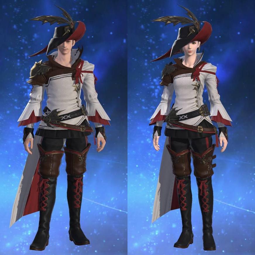 クズクロス・スカウトアタイア's gearset image.