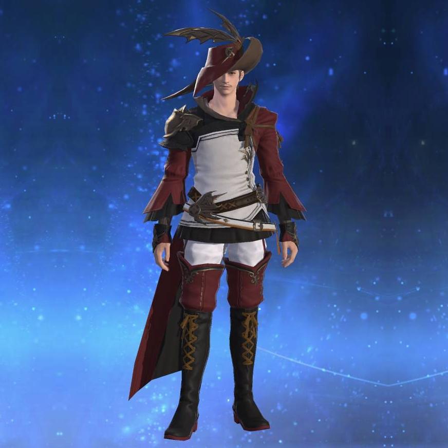 クズクロス・ストライカーアタイア's gearset image male.