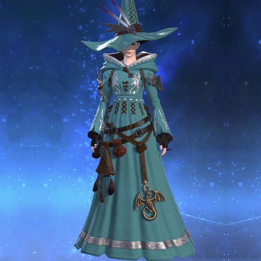 クズクロス・ヒーラーアタイア's gearset image female.
