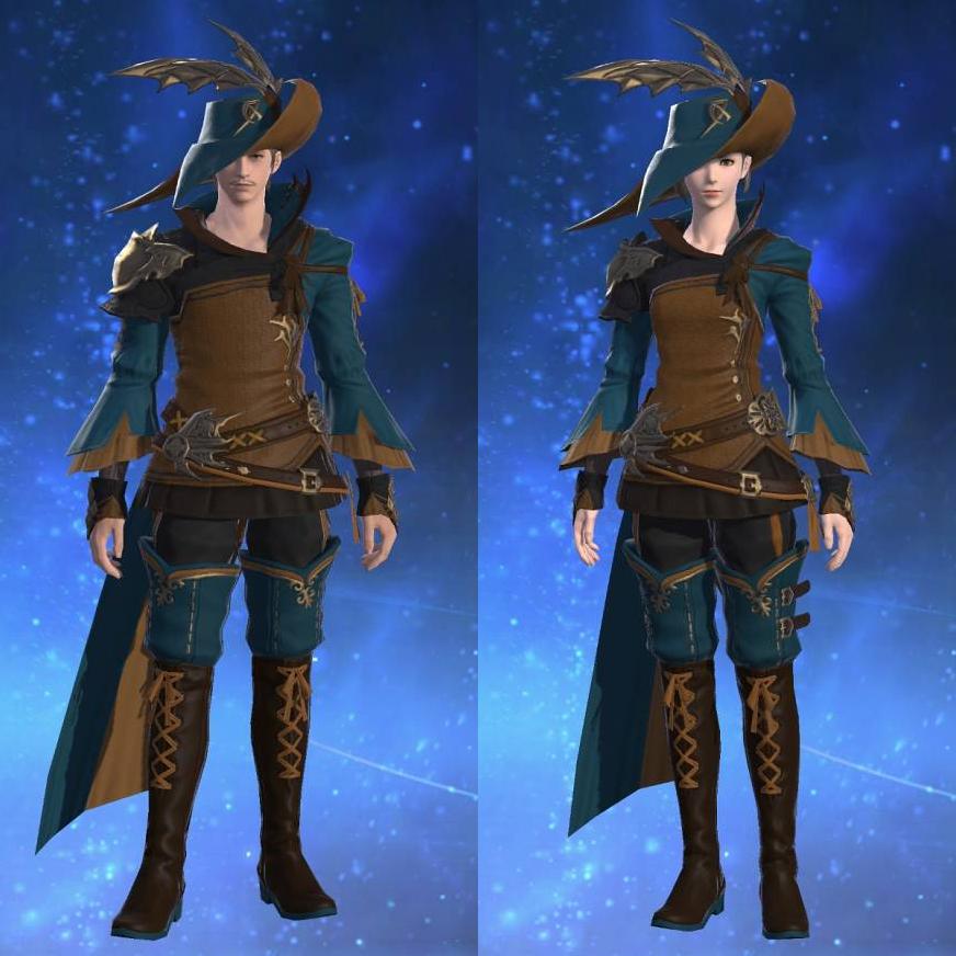 クズクロス・レンジャーアタイア's gearset image.