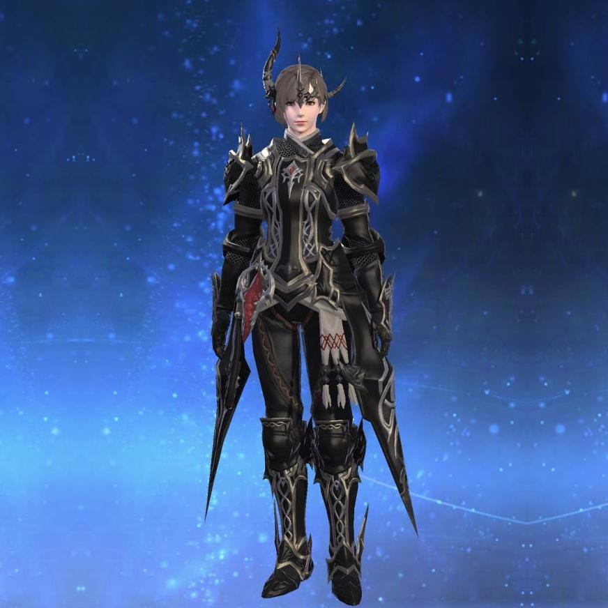 Chromite Mail of Maiming's gearset image female.