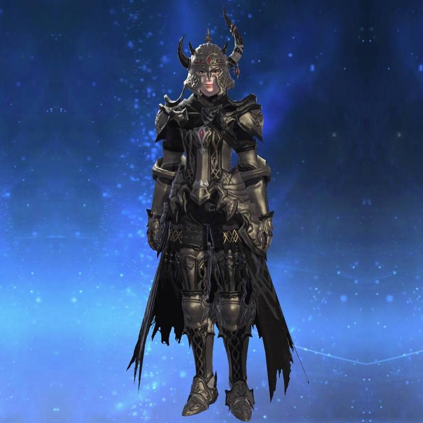 Chromite Armor of Fending's gearset image female.