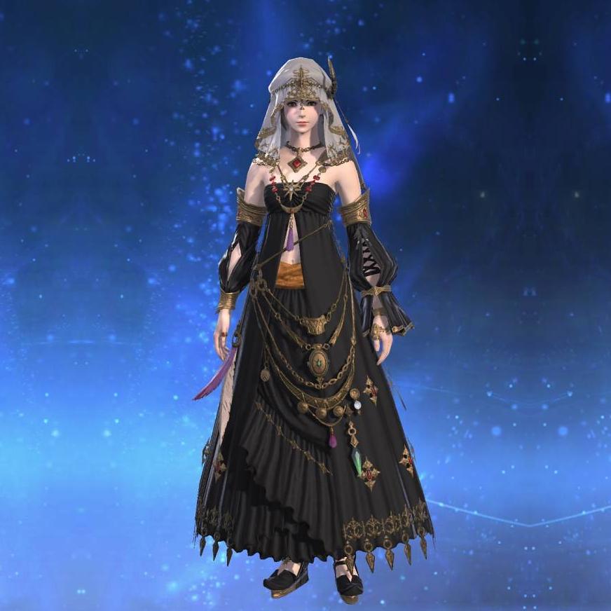Anemos Constellation Top's gearset image female.