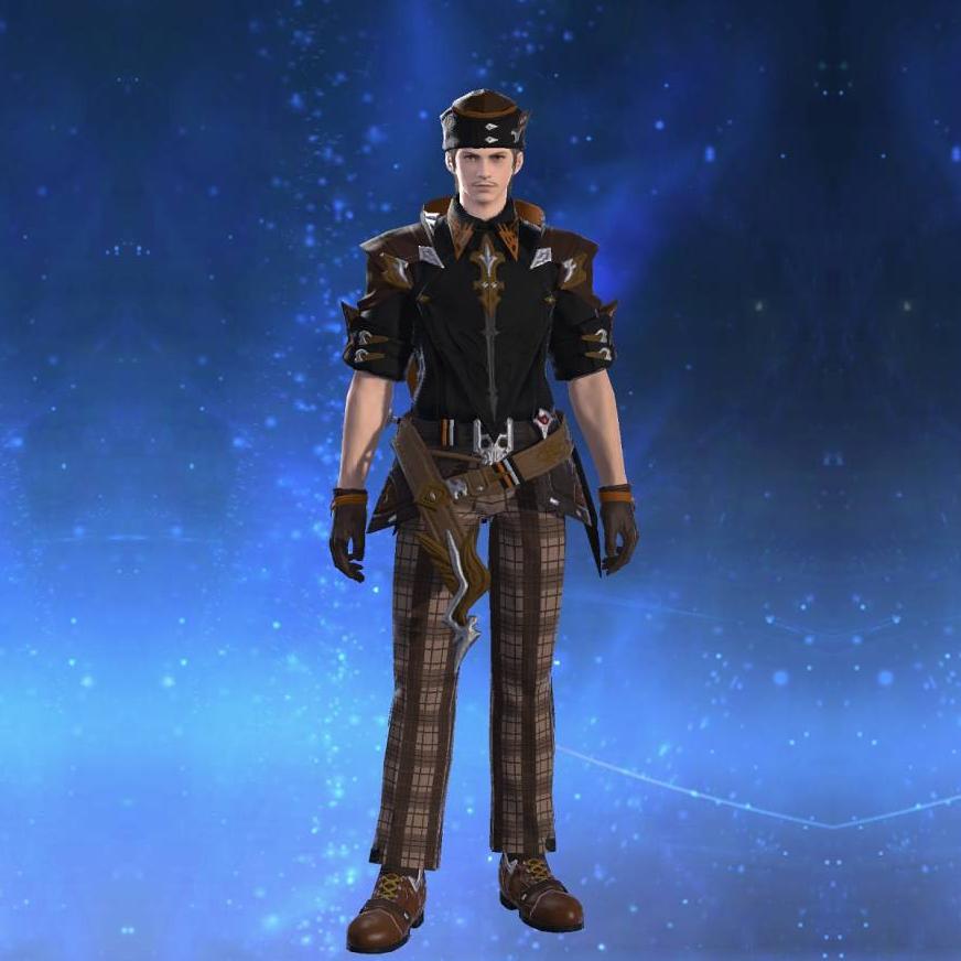 Ghost Barque Coatee of Casting's gearset image male.