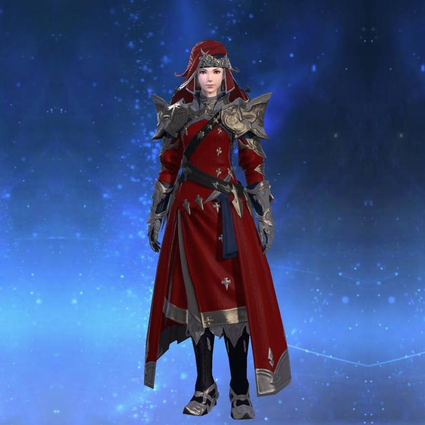 Ghost Barque Coat of Striking's gearset image female.
