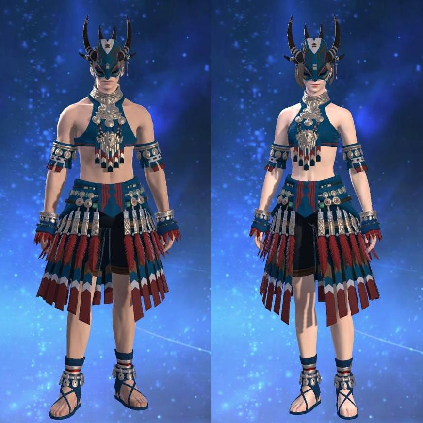 Ghost Barque Chestwrap of Maiming's gearset image.