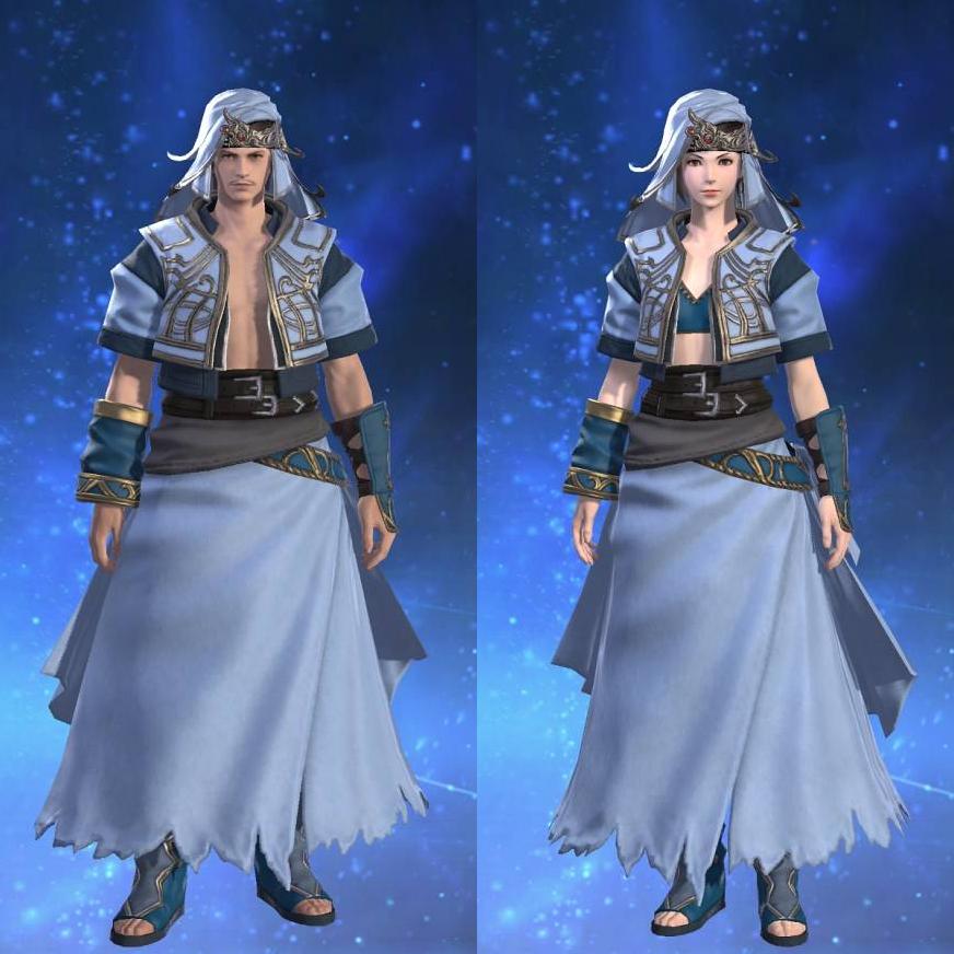 Ghost Barque Vest of Healing's gearset image.