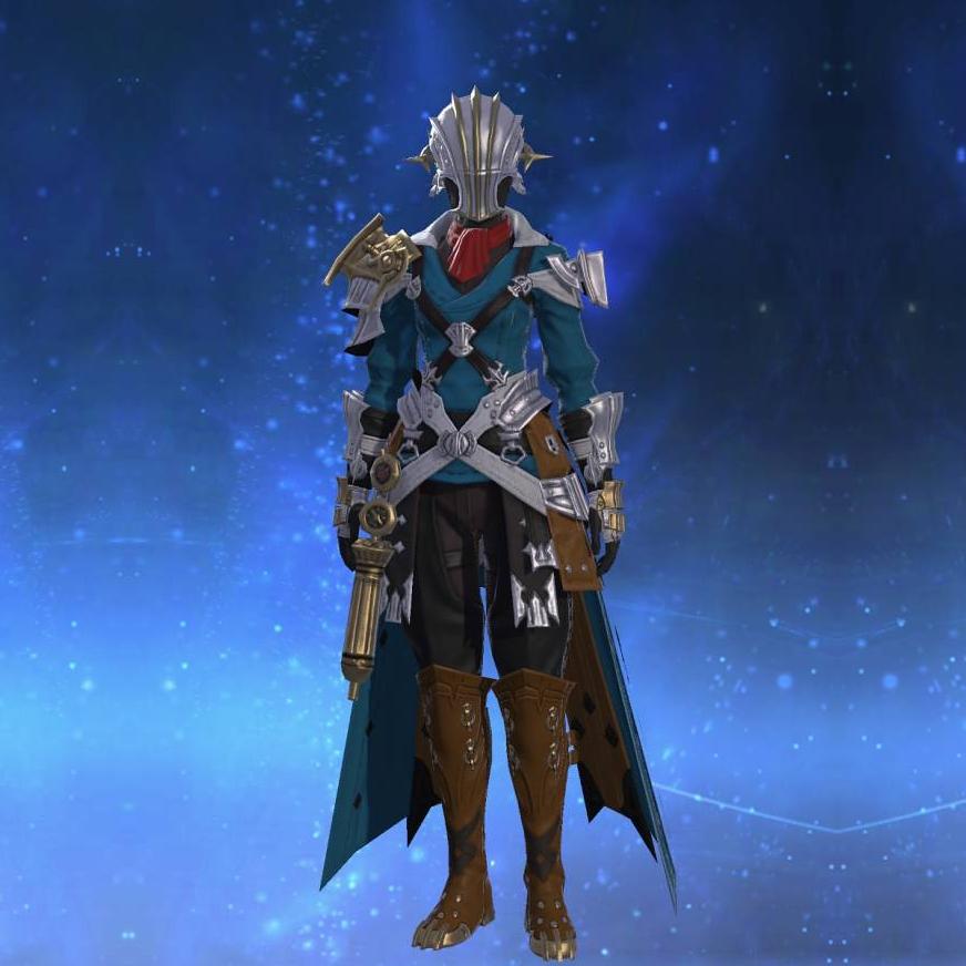 Ghost Barque Coat of Aiming's gearset image female.