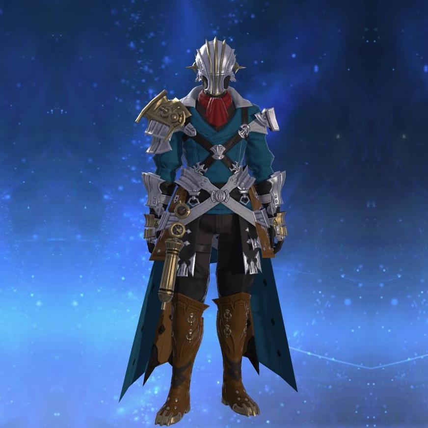 Ghost Barque Coat of Aiming's gearset image male.