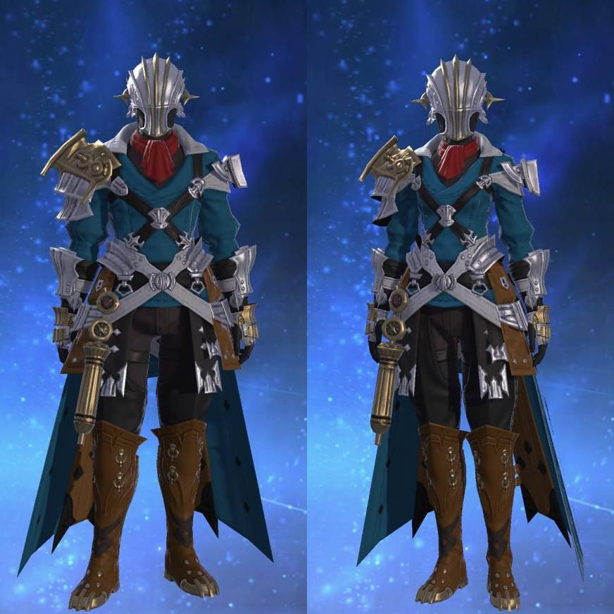 Ghost Barque Coat of Aiming's gearset image.