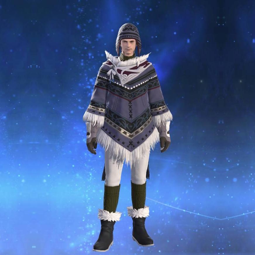 Serge Poncho's gearset image male.