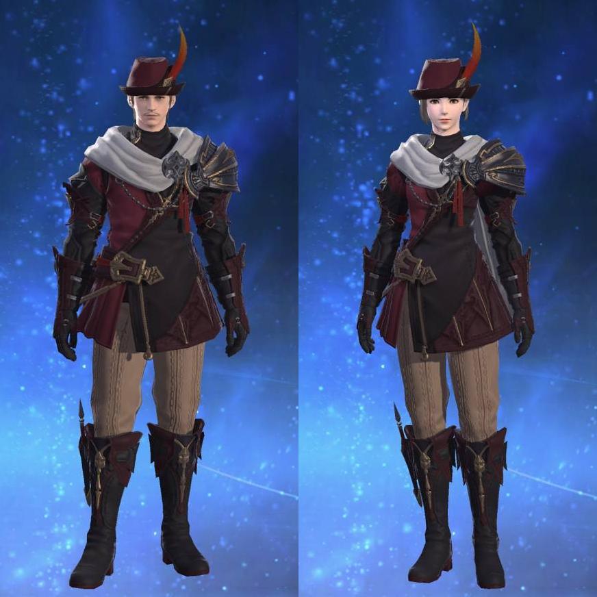 サージレンジャーアタイア's gearset image.