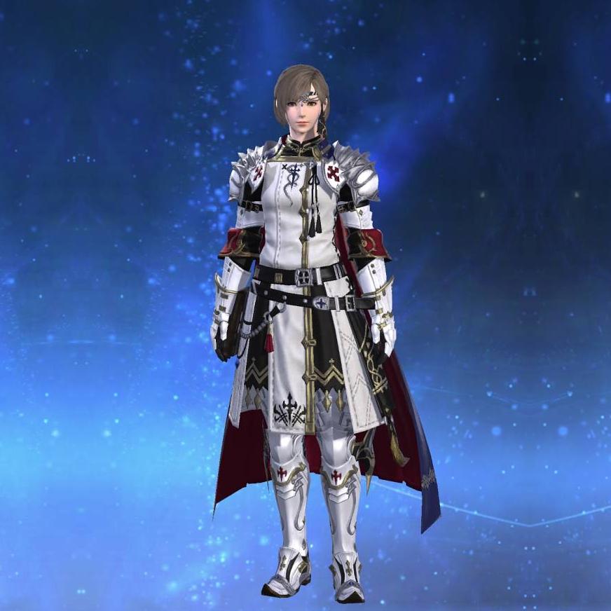 Anemos Chivalrous Surcoat's gearset image female.