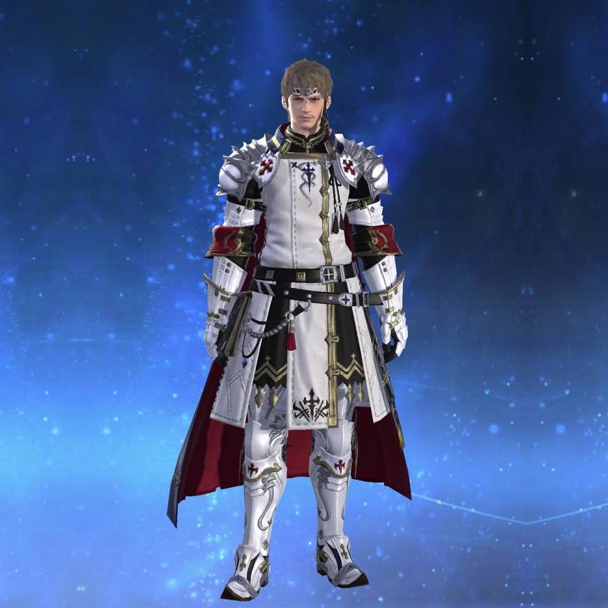 Anemos Chivalrous Surcoat's gearset image male.