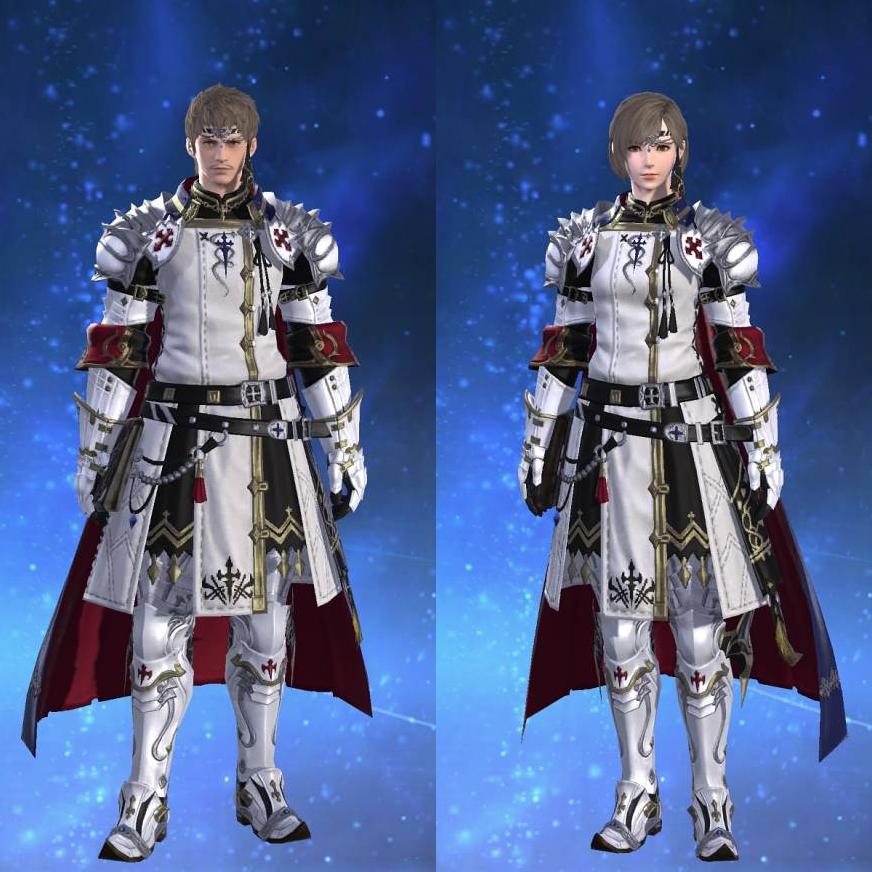 Anemos Chivalrous Surcoat's gearset image.