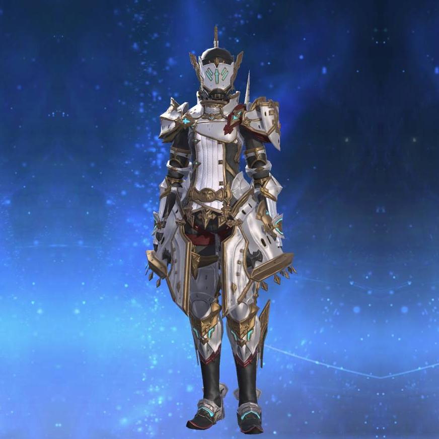 スカエウァ・ディフェンダーアーマーRE's gearset image female.