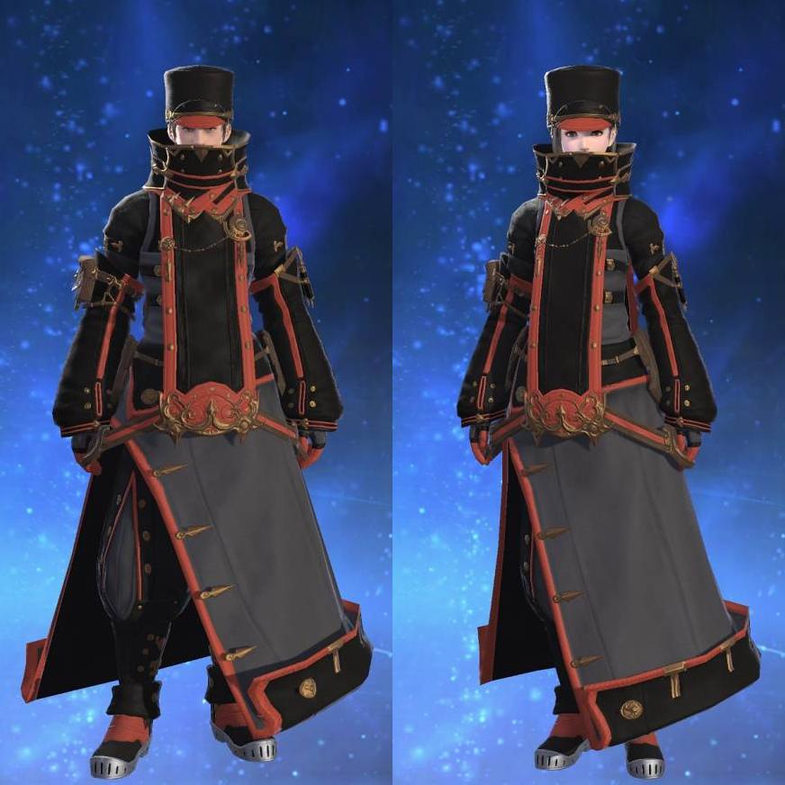 Skallic Jacket of Casting's gearset image.