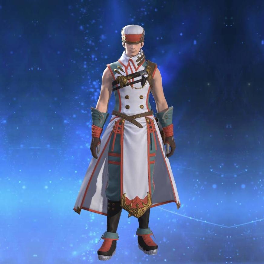 Skallic Jacket of Striking's gearset image male.