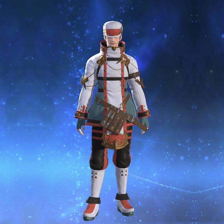 Skallic Jacket of Healing's gearset image male.