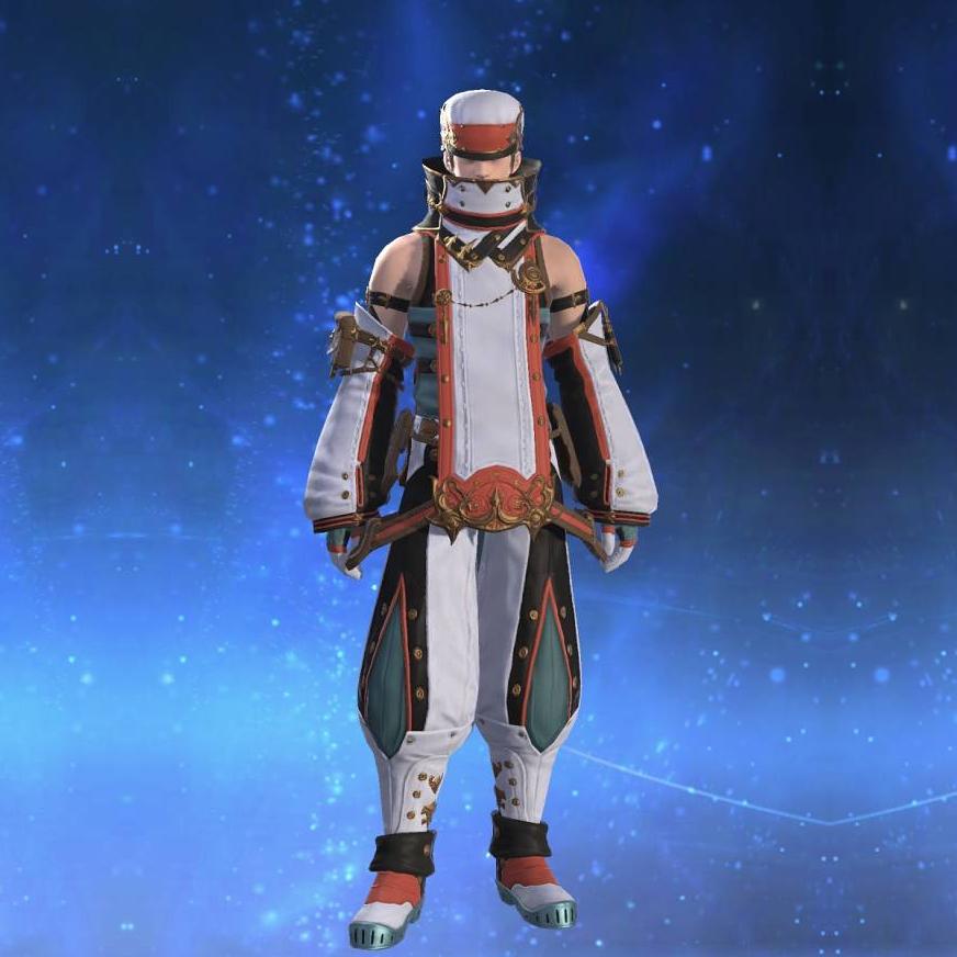 Skallic Jacket of Scouting's gearset image male.