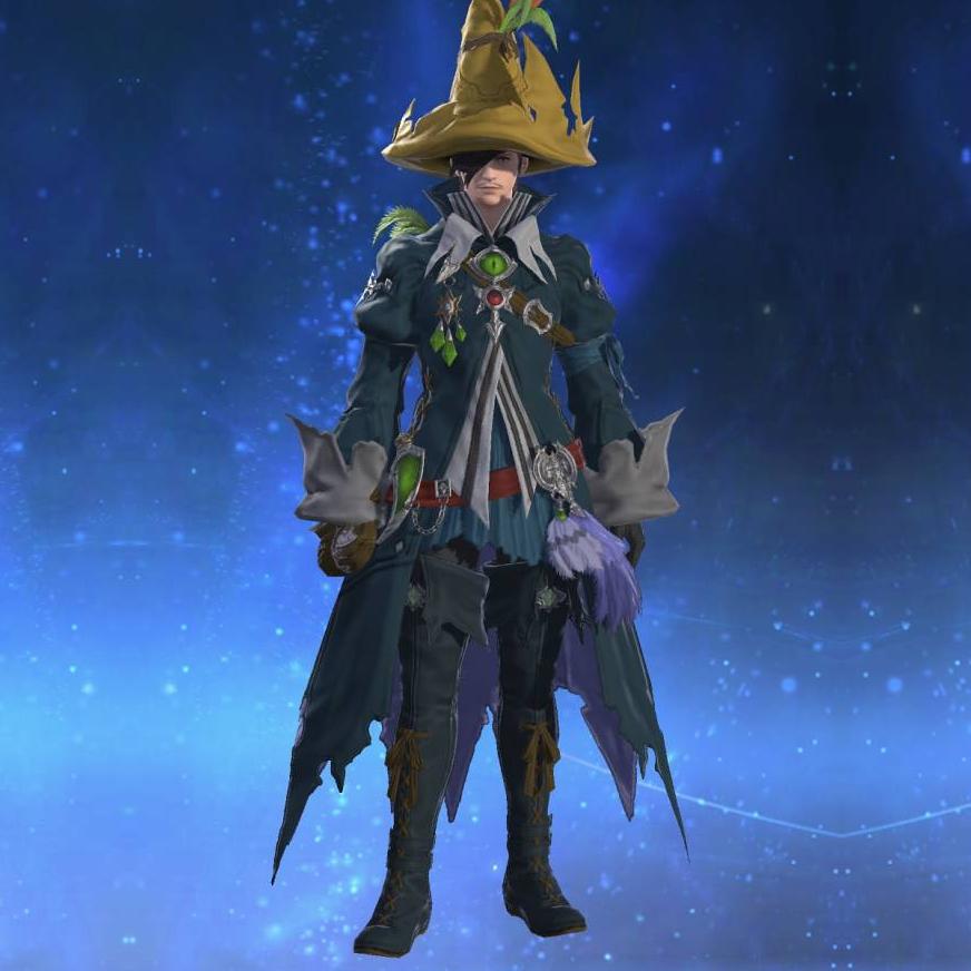 Seventh Hell Coat +2's gearset image male.