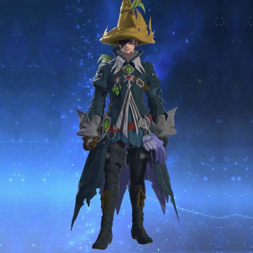 Anemos Seventh Hell Coat's gearset image male.
