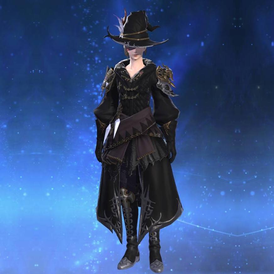 Diamond Robe of Casting's gearset image female.