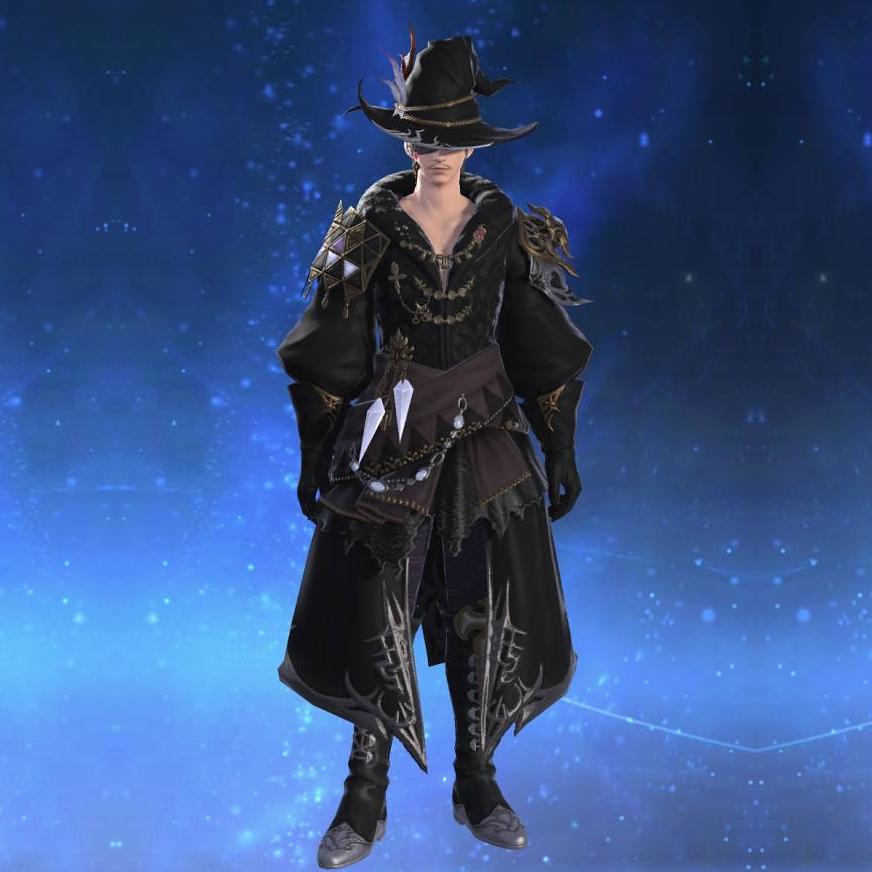 Diamond Robe of Casting's gearset image male.